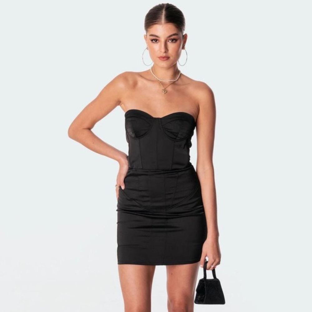 Ediktea mini bustier crop dress, BNWT, size S
